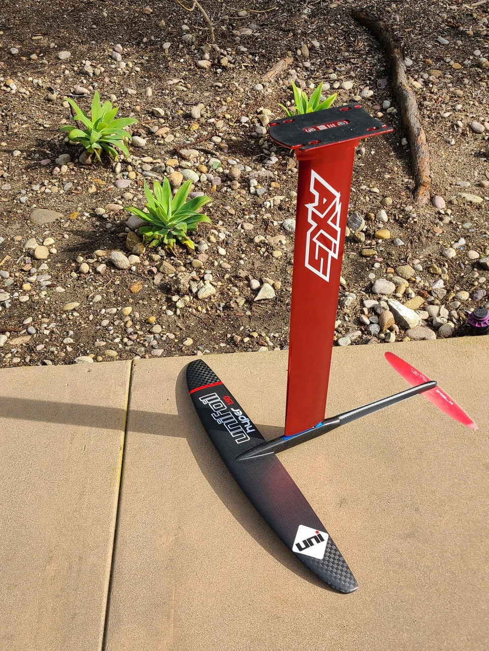 Axis Mast To Unifoil Wing DooDad 3 Axis Mast To Unifoil Wing DooDad