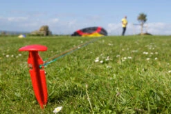 Ozone Ground Stake With Storage Pouch -Sports Shop Ground StakeLine Stretch 15330.1623086080