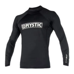 Mystic Star Long Sleeve Rash Vest - Black