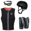 Foil Safety+ Package -Sports Shop mystic foil vest mk8 helmet aqua azul glasses ion shin protectors 91817.1676473470