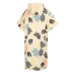 2022 Mystic Poncho Velours AOP - Pastel Yellow -Sports Shop velours aop pastel yellow back 99987.1660156358